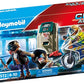 Playmobil Bank Robber Chase Set - Multicolor Plastic Toy - 24.8 x 7.0 x 14.2 cm - Model 70572