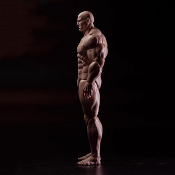 Roofworld 1/12 Scale Male Action Figure Strong Muscle Joint Body 6 Inch Super Flexible Comic Soldier Action Figure Body Doll Col