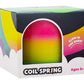 The Dreidel Company Plastic Coil Spring, Glow-In-The-Dark Magic Rainbow Slingy, Party Favor, Birthday Bag Filler, Stocking Stuffers, 3' (80Mm) (Single)