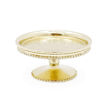 Odoria 1/6 Miniature Cake Stand Dollhouse Decoration Accessories, Gold