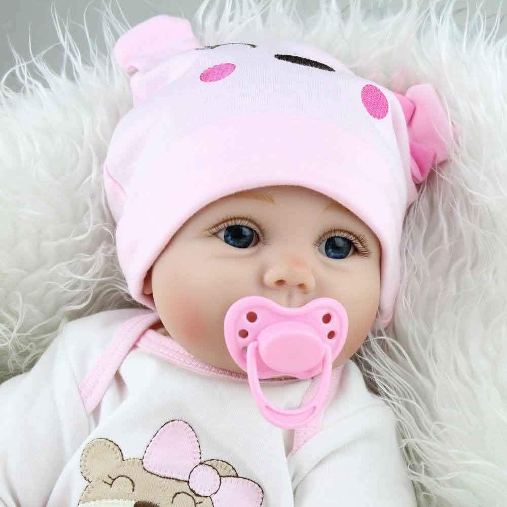 Kaydora Reborn Baby Dolls, 22 Inch Weighted Baby Lifelike Reborn Doll Girl, Lucy