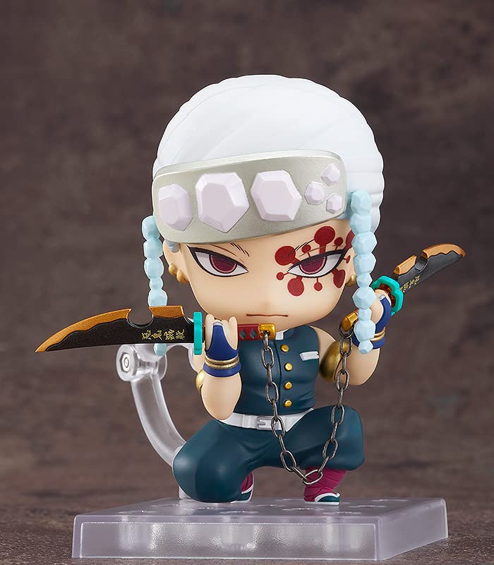 Good Smile Demon Slayer: Kimetsu No Yaiba: Tengen Uzui Nendoroid Action Figure, Multicolor