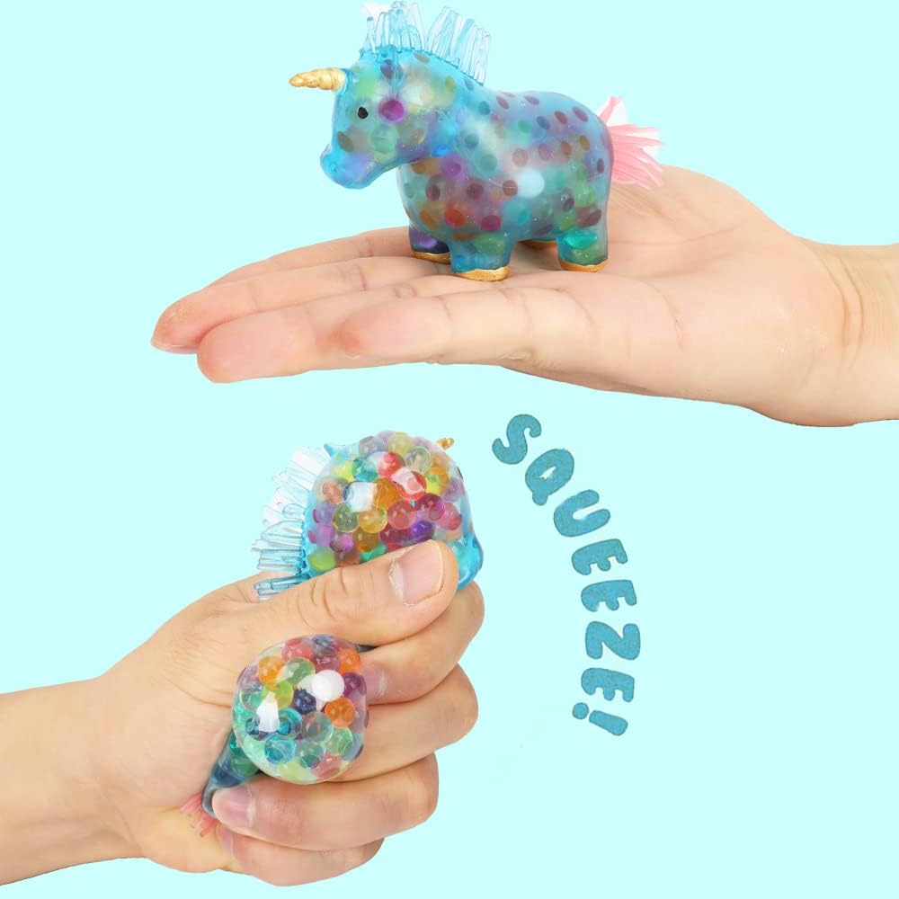 Vomaok 4 Pack Unicorn Stress Balls For Christmas Stocking Stuffers Gifts