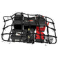 Globact 10Pcs Rc Crawler Accessories Roof Simulation Decoration Luggage Net/Fishing Box/Oil Drum/Shovel/Antennas/Recovery Board