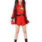 Child'S 4 Pcs Boxing Champions Costume With Top, Shorts, Hooded Cape, Gloves Halloween Fancy Dress Boxer Uniform For Kids (Red,