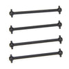Steel Metal RC Car Drive Shaft Dogbone Overall Length 61mm for 1/10 RC Hobby Model Car hsp Wltoy Redcat 4PCS/Set