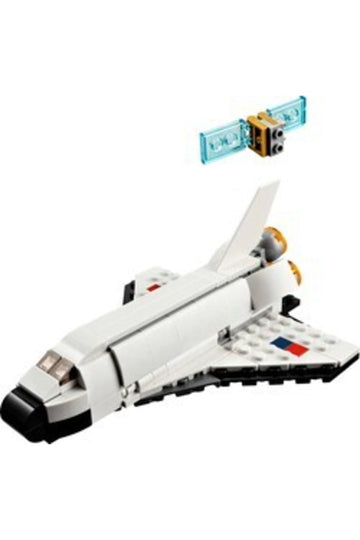 Lego 31134 Creator 3-In-1 Spaceshuttle Toy For Astronaut To Spaceship, Construction Toy For Children, Boys, Girls From 6 Years, Creative Gift Idea