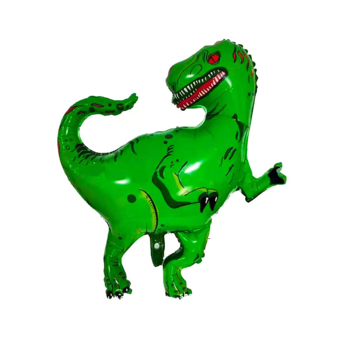 Party Decorz Dinosaur Foil Balloon (34X30 Inch, 1pcs) | Dinosaur Green Big Size Foil Balloon For Kids Animal/Dinosaur Theme Part