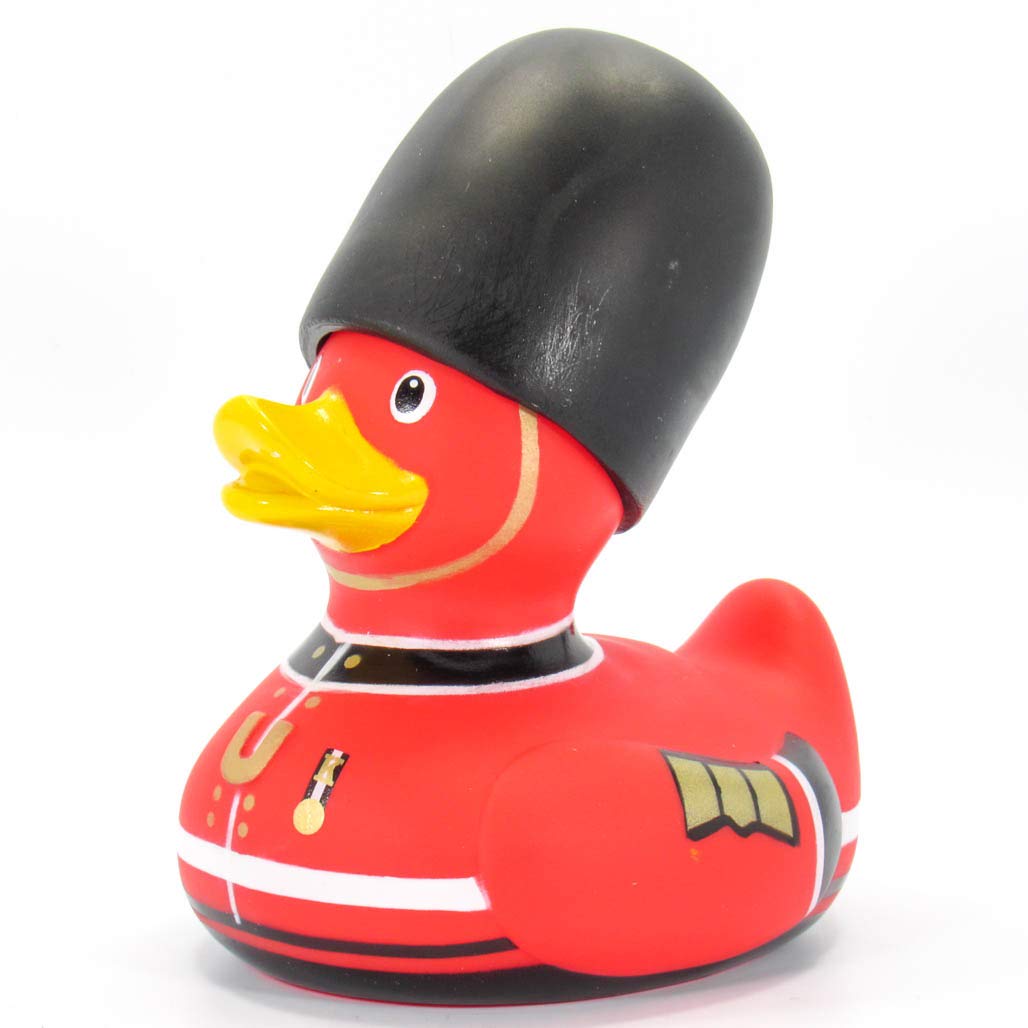 Royal Guard Rubber Duck By Bud Ducks | Elegant Gift Packaging - 'God Save The Queen!' | Child Safe | Collectable