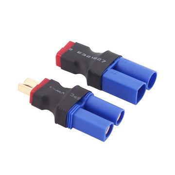 OliRC 4pcs EC5 to T-Plug Style Male Female RC Connector Adapter(C82-4)