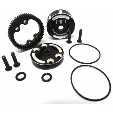 Hot Racing TE38CH Sealed Aluminum Differential Case for TRA 2WD Electric