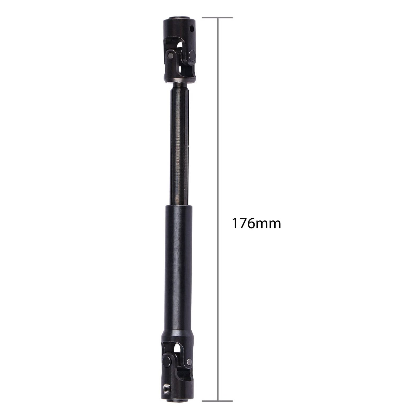 AIMROCK Metal CVD Adjustable Drive Shaft w/Wrench Upgrade Parts for 1/10 SCX10 D90 RC Crawler Truck (116mm)
