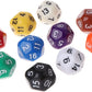 10 Pcs Polyhedral Dice for Dungeons and Dragons 16 Sided Dice Set Polyhedral Dice with Other Table Games with Random Multi Color
