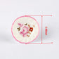 Baenrcy 1 Set 15 Pieces 1:12 Ceramics Tea Cup Set Lovely Dollhouse Decoration Set Dollhouse Kitchen Accessories(#5)