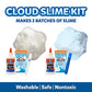 Elmer’S Cloud Slime Kit Slime Supplies Include Elmer’S White School Glue, Elmer’S Glitter Glue Pens, Magical Cloud Dust, Elmer'S Magical Liquid Slime Activator, 10 Count
