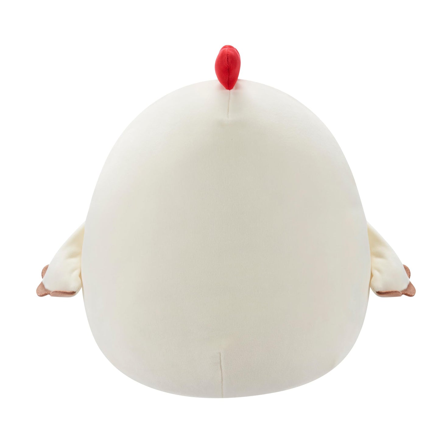 Squishmallows Original 12-Inch Todd the Beige Rooster Plush Toy - Floral Belly, Polyester