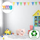 Deluxe Paws 100% Recycled Plush Eco Toys (Pig)