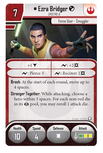 Star Wars Imperial Assault Board Game Ezra Bridger And Kanan Jarrus Ally Pack - Epic Sci-Fi Strategy Game For Kids And Adults, A
