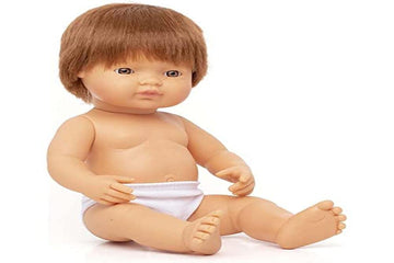 15In Baby Doll Caucsian Boy Redhair