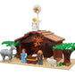 Nativity Bricks Ultimate Play Set - 15 Character Indoor Scene, Multicolor, Model 43227-1695, Perfect for Christmas Decor & Stocking Stuffers