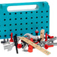 BRIO Builder - 34596 Builder Working Bench | Educational Construction Toy for Kids Age 3 Years Up