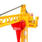 Brio 33835 Construction Crane With Lights | Premium Wooden Toy Train Set | Ideal For Kids Age 3 And Up | Built With Sustainable Materials | Yellow
