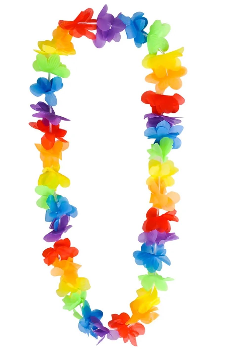 Rhode Island Novelty 36 Rainbow Flower Leis