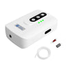 Aquamiracle Lithium Battery Powered Portable Aquarium Air Pump For Fish Tank Up To 60 Gals, Usb Rechargeable Aquarium Bubbler Ae