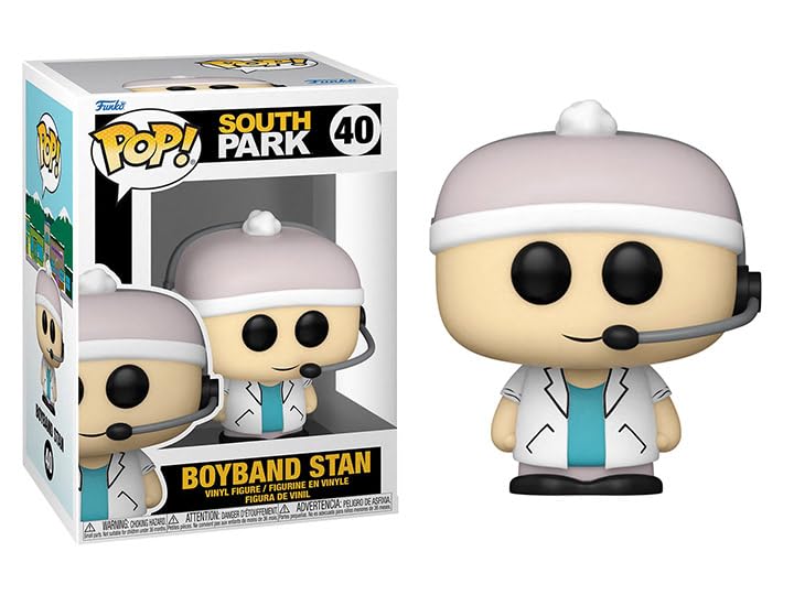 Funko South Park Boyband + Protector: Pop! Animation Vinyl Figure (Bundled With Toybop Box Protector Collector Case) (Boyband St