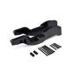 XBERSTAR 2PCS Pipe Frame Rear Reinforced Support Parts for 1/6 LOSI Super Baja Rey 2.0 RC (Black)