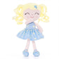 Gloveleya Baby Dolls Soft Snuggly First Baby Girl Gifts Soft Doll For Girls With Star Printed Blue Dress 12Inches Galaxy Series