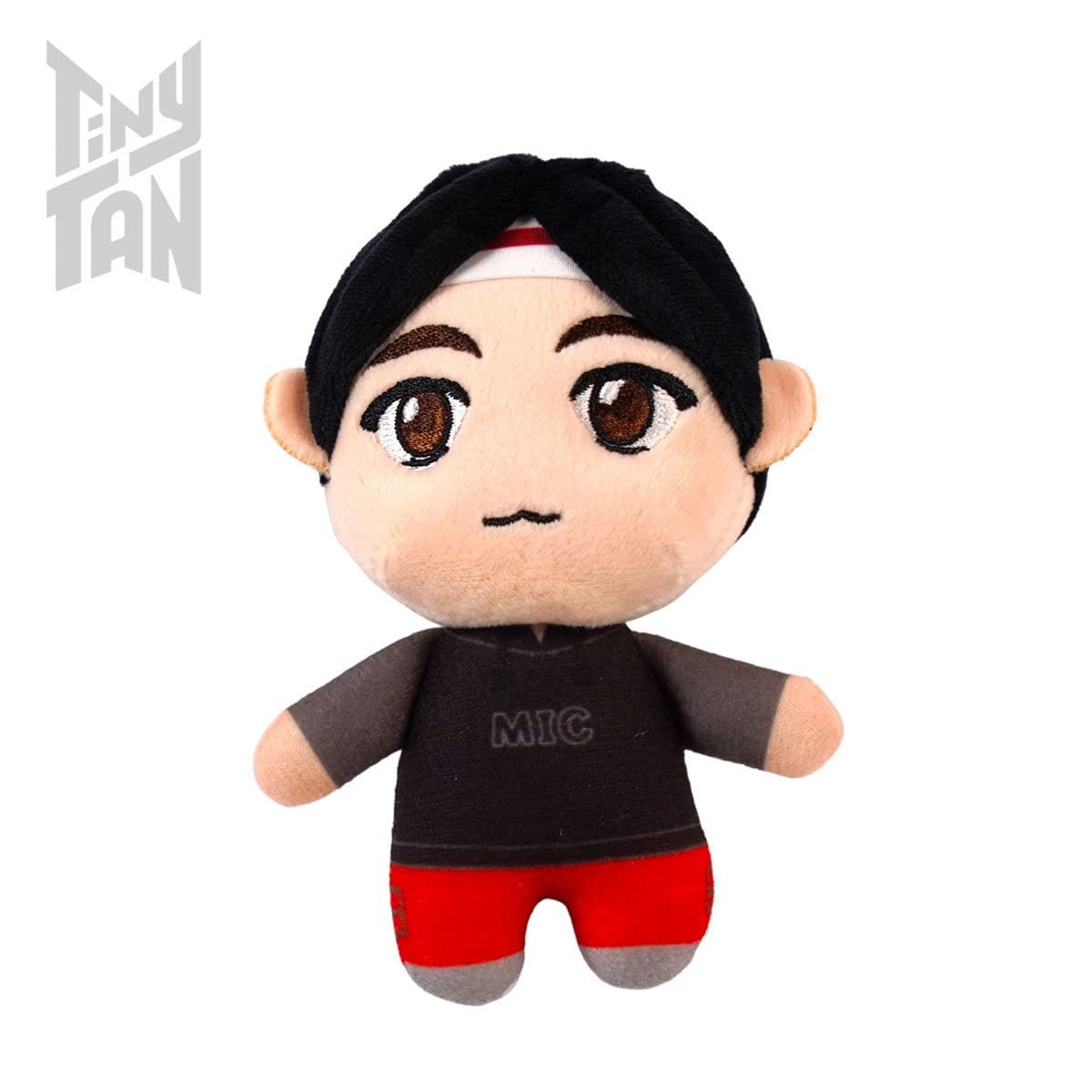 Tinytan Mic Drop 5.1 Plush Doll Jin - Official Licensed Merchandise - Plushies, Kpop Merch (Jin)