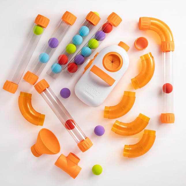 Fat Brain Toys Air Toobz - Air-Powered Stem Building Toy - Kids & Teens