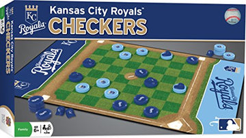 Masterpieces Mlb Kansas City Royals Checkers Board Game
