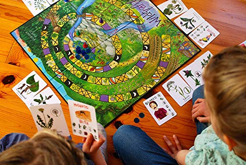 Wildcraft! An Herbal Adventure Game/Family Game: Cooperative Board Games For 4+ Year Olds Learn 25 Herbs – Coop Board Games/Educational Games W/Learning Tools, Incl. Plant Guide & Coloring Book