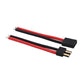 OliYin 2pairs compatible with tr Male Female Connectors Cable with 12awg 10cm Slicone Wire for RC LiPo Battery FPV Turnigy/Zippy