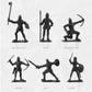 Enajucy Medieval Castle Knights Toy Soldier - Army Figures Miniature Playset With Arrow Tower, Soldiers, Ram, Fence (Arrow Tower