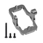 GTHELE Aluminum Servo Mount Bracket for Traxxas TRX4M Upgrade Parts 1/18 RC Crawler Car (Titanium)