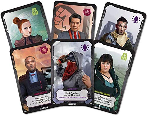 Indie Boards and Cards Coup Rebellion G54 Anarchy Game - Cardboard, White, Model IBG0CO04