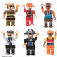 20 Mini Toy Figure Toys - Set For Christmas Stocking Stuffers, X-Mas Gifts For Kids, Assortment Of Boys And Girls Figurines For