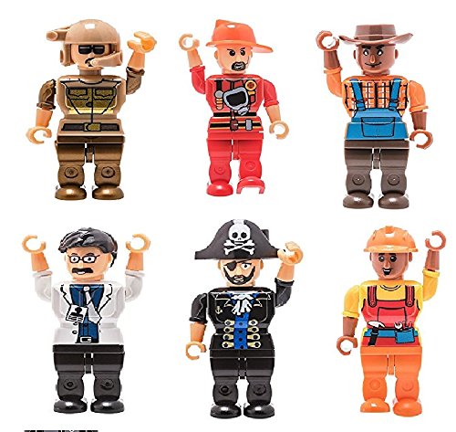 20 Mini Toy Figure Toys - Set For Christmas Stocking Stuffers, X-Mas Gifts For Kids, Assortment Of Boys And Girls Figurines For