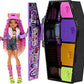 Monster High Skulltimate Secrets Doll & Clothes Accessories Set, Clawdeen Wolf With Dress-Up Locker & 19+ Surprises