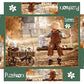 Puzelworx 1000 Piece Jigsaw Puzzle Educational Puzzle Family Game Gift For Adults And Kids (Vintage Swing)