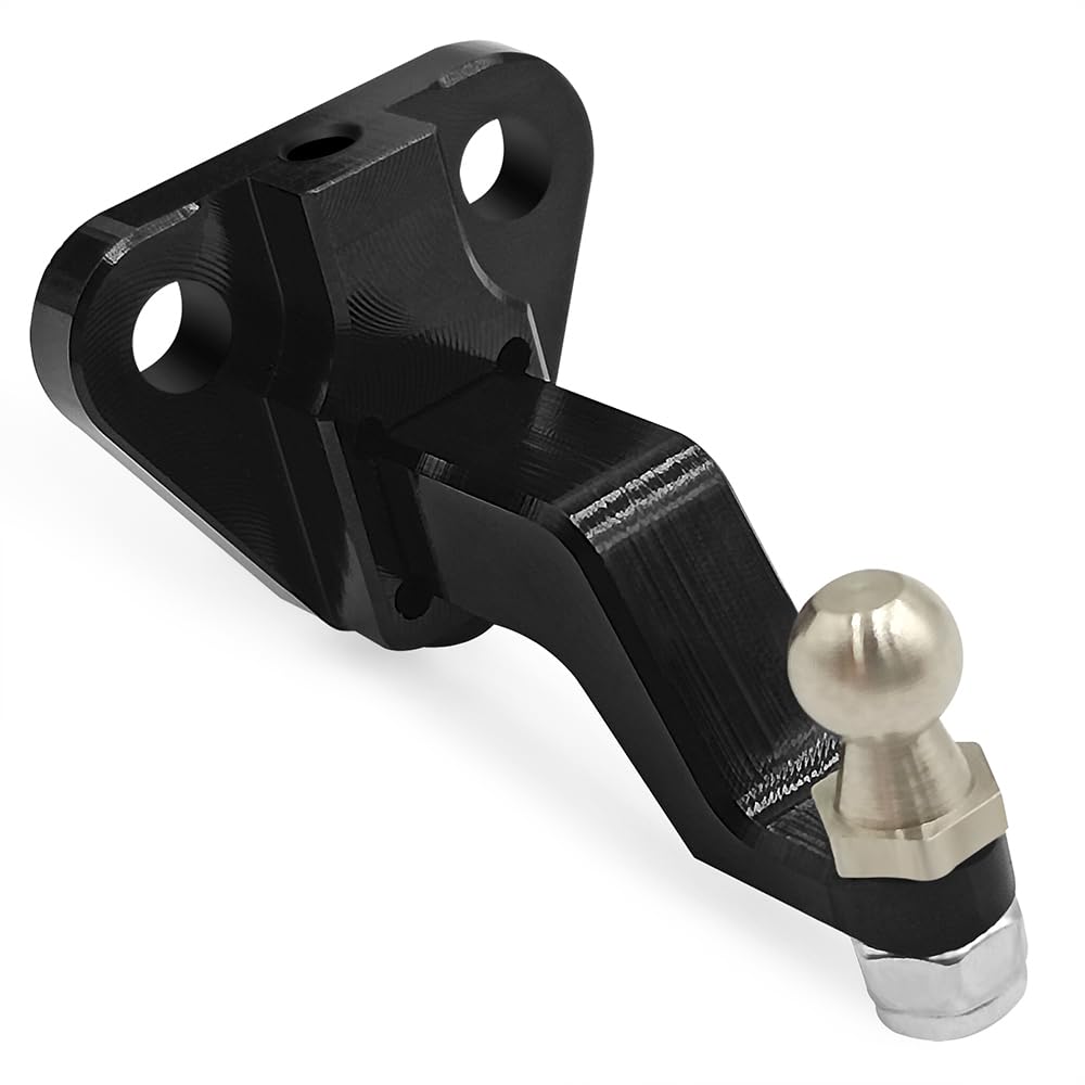 RCHUBAM 1Set Rear Bumper Tow Trailer Hook Hitch for 1/18 TRX4M Bronco Defender RC Crawler Car