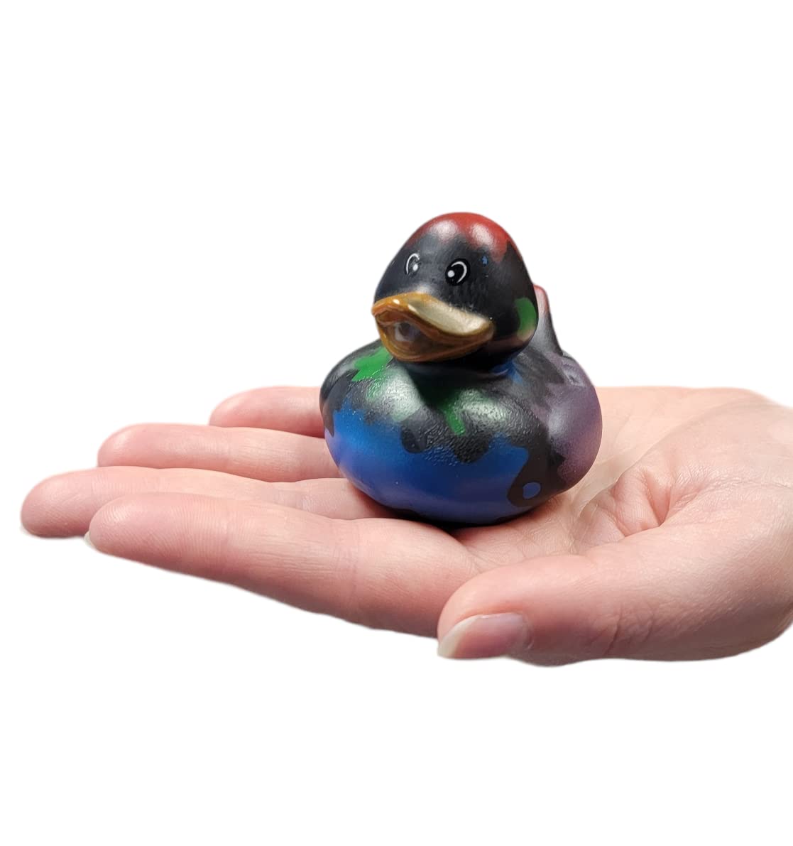 Cool Rubber Duckies (2') Standard Size. (12 Pack) Cute Duck Bath Tub Pool Toys. (Splat Rubber Ducks)
