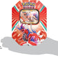 Pok  mon - Trading Card Game: Tin-Box Paldea Legends - Koraidon (1 Holographic Card & 4 Booster Packs)