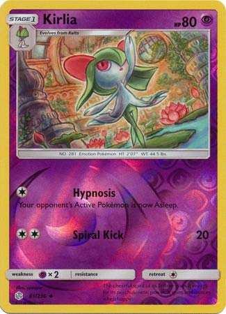 Kirlia - 81/236 - Uncommon - Reverse Holo - Cosmic Eclipse