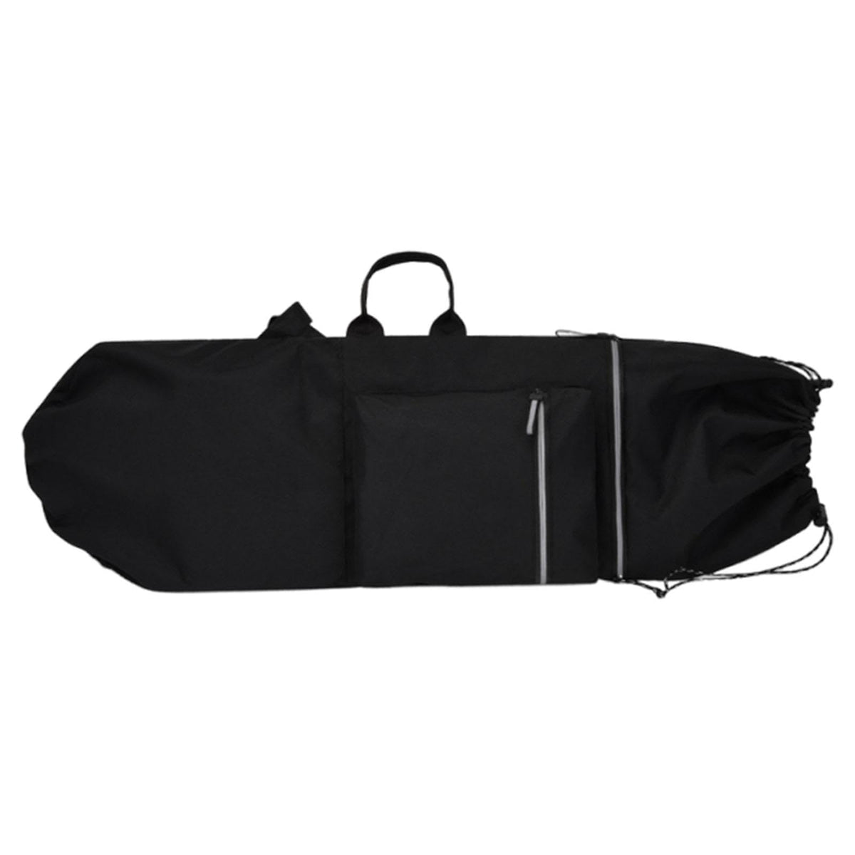 FABLOFT Longboard Carry Case Skate Adjustable Straps with Handle Skateboard Backpack Black1 Skateboard Carry Clothing, Shoes & A