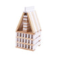 Kapla 40 Squares White - Wooden Construction Set 40 White Colored Building Planks