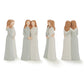 Hensonever Sister Figurines, Love My Sisters Friends Forever, 2 Women 6.2    Sculpted Hand-Painted Figures Gifts For Christmas B
